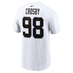 NFL Las Vegas Raiders Maxx Crosby Player Name & Number T-Shirt