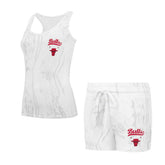 Chicago Bulls Concepts Sport Women's Quartz Tank Top & Shorts Set - White cheap