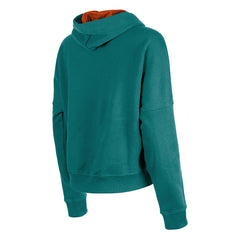 NFL Miami Dolphins Women's Throwback Boxy Pullover Hoodie