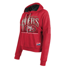 NFL San Francisco 49ers Women's Boxy Pullover Hoodie