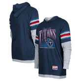 NFL Tennessee Titans Twofer Long Sleeve Hooded T-Shirt