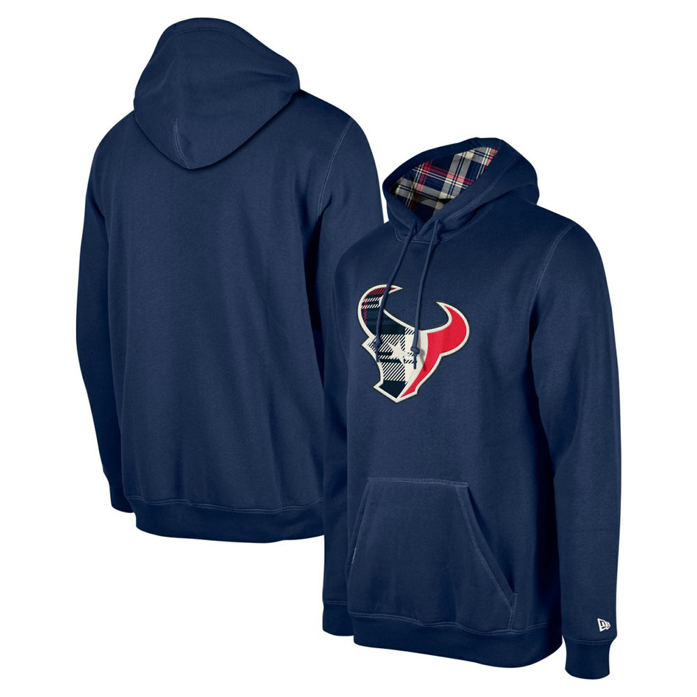 NFL Houston Texans 3rd Down Plaid Pullover Hoodie