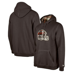 NFL Cleveland Browns 3rd Down Plaid Pullover Hoodie