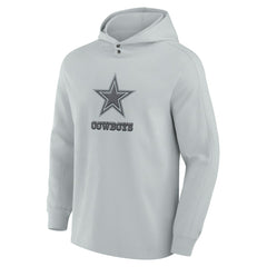 NFL Dallas Cowboys Elements Blaze Tri-Blend Long Sleeve Hoodie T-Shirt