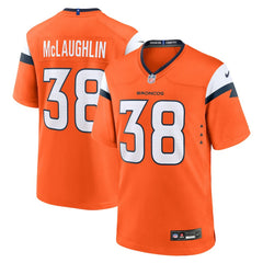 NFL Denver Broncos Jaleel McLaughlin Team Game Jersey