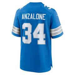 NFL Detroit Lions Alex Anzalone Game Jersey