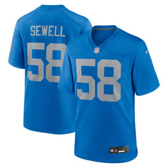 NFL Detroit Lions Penei Sewell Alternate Game Jersey