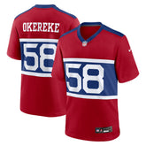 NFL New York Giants Bobby Okereke Alternate Player Game Jersey