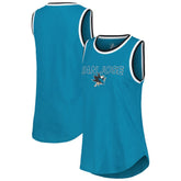 San Jose Sharks G-III 4Her by Carl Banks Women's Strategy Tank Top