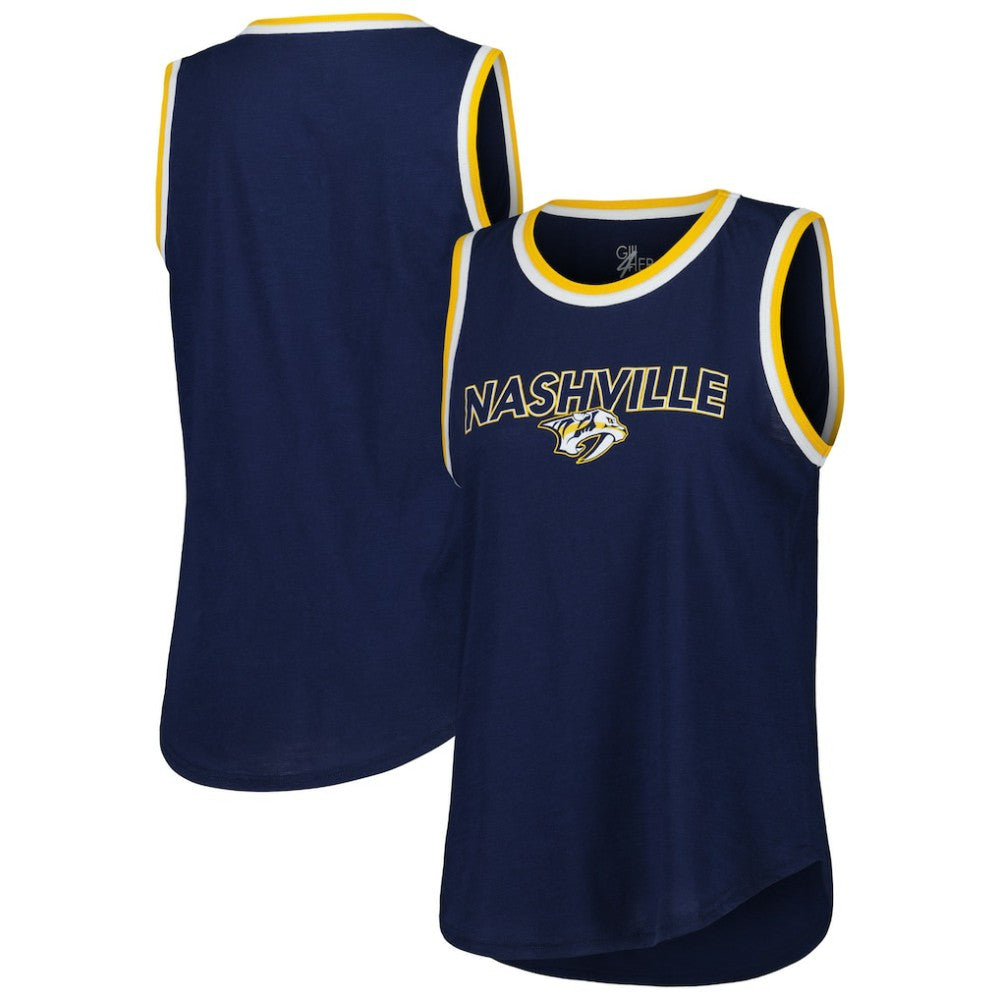 Nashville Predators G-III 4Her by Carl Banks Women's Strategy Tank Top