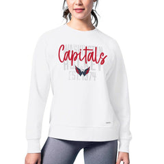Washington Capitals MSX by Michael Strahan Women's Millie Raglan Pullover Sweatshirt