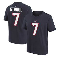 NFL Houston Texans C.J. Stroud Preschool Player Name & Number T-Shirt