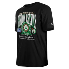Boston Celtics Unisex Oversized Essentials Boxy T-Shirt - Black | New Era for sale