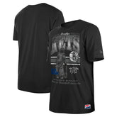 Brooklyn Nets Enzyme Wash Oversized T-Shirt - Black | New Era online