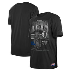 Brooklyn Nets Enzyme Wash Oversized T-Shirt - Black | New Era online