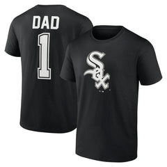 Chicago White Sox Father's Day #1 Dad T-Shirt - Black