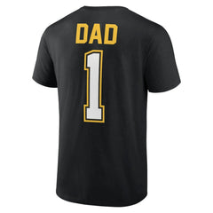 Pittsburgh Pirates Father's Day #1 Dad T-Shirt - Black