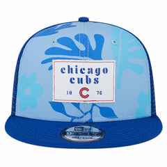Chicago Cubs Bikini Bottom Trucker 9FIFTY Snapback Hat - Royal | New Era