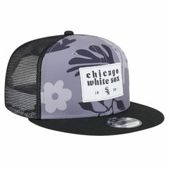 Chicago White Sox Bikini Bottom Trucker 9FIFTY Snapback Hat - Black | New Era