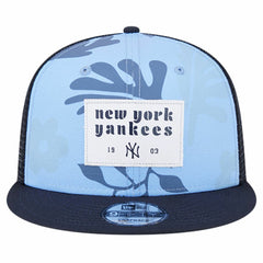 New York Yankees Bikini Bottom Trucker 9FIFTY Snapback Hat - Navy | New Era