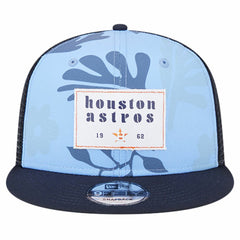 Houston Astros Bikini Bottom Trucker 9FIFTY Snapback Hat - Navy | New Era
