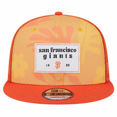 San Francisco Giants Bikini Bottom Trucker 9FIFTY Snapback Hat - Orange | New Era