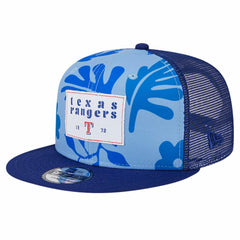Texas Rangers Bikini Bottom Trucker 9FIFTY Snapback Hat - Royal | New Era