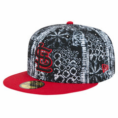St. Louis Cardinals Sands 59FIFTY Fitted Hat - Black | New Era