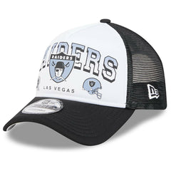 NFL Las Vegas Raiders Retro Wordmark A-Frame 9FORTY Adjustable Hat