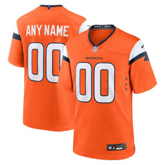 NFL Denver Broncos Mile High Collection Custom Game Jersey