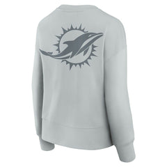 NFL Miami Dolphins Women's Elements Pullover Sweatshirt