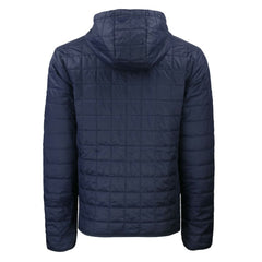Chicago Cubs Cutter & Buck Cooperstown Collection Rainier Primaloft Eco Full-Zip Hooded Jacket - Navy