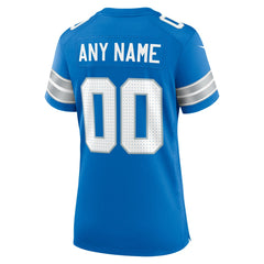 NFL Detroit Lions Women's Custom Game Jersey