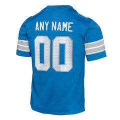 NFL Detroit Lions Youth Custom Game Jersey