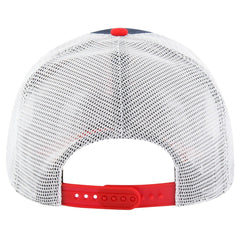 Boston Red Sox Gridiron Super Stripe Relaxed Trucker Hitch Adjustable Hat - Navy | 47 brand