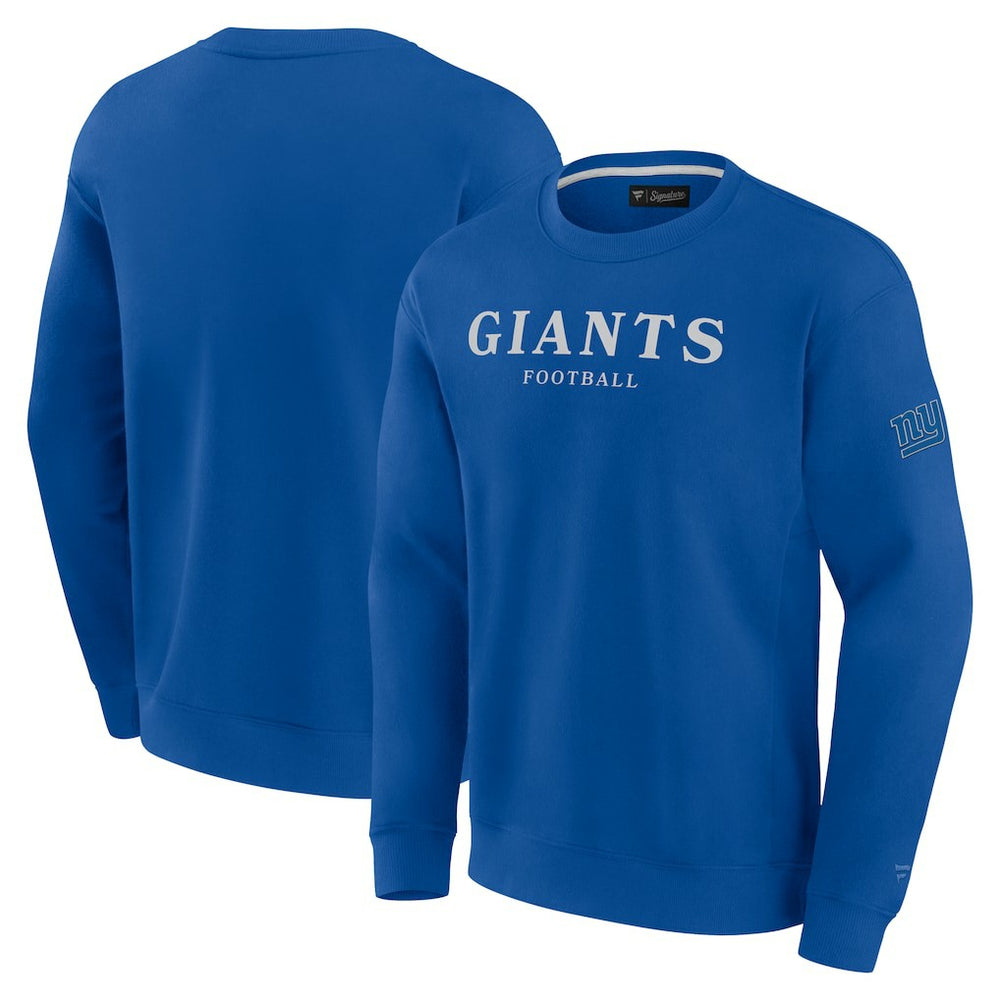 NFL New York Giants Unisex Elements Unlimited Fleece Pullover Sweatshirt