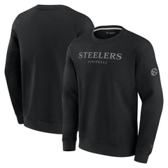 NFL Pittsburgh Steelers Unisex Elements Unlimited Fleece Pullover Sweatshirt
