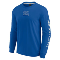 NFL New York Giants Unisex Elements Strive Long Sleeve T-Shirt