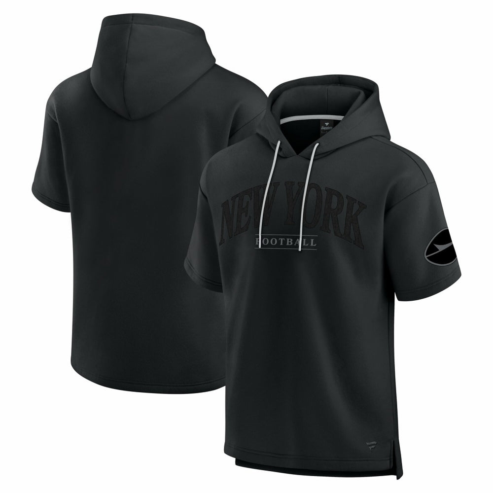 NFL New York Jets Unisex Elements Ready Short Sleeve Pullover Hoodie