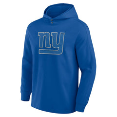 NFL New York Giants Elements Blaze Tri-Blend Long Sleeve Hoodie T-Shirt