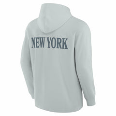 NFL New York Jets Elements Blaze Tri-Blend Long Sleeve Hoodie T-Shirt