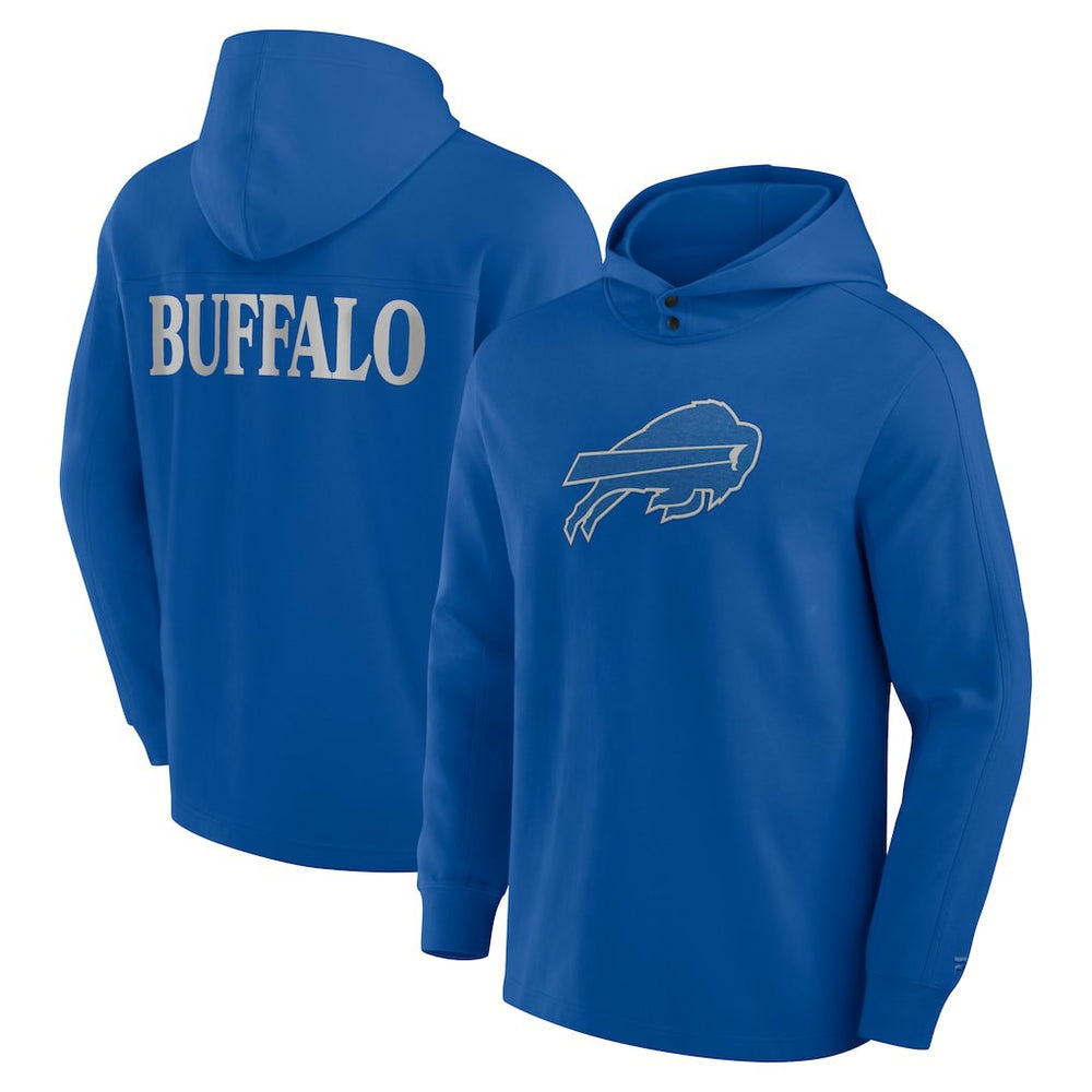 NFL Buffalo Bills Elements Blaze Tri-Blend Long Sleeve Hoodie T-Shirt
