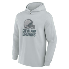 NFL Cleveland Browns Elements Blaze Tri-Blend Long Sleeve Hoodie T-Shirt