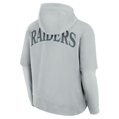 NFL Las Vegas Raiders Unisex Sleek Elements Pullover Hoodie