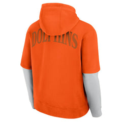 NFL Miami Dolphins Unisex Sleek Elements Pullover Hoodie