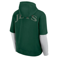 NFL New York Jets Unisex Sleek Elements Pullover Hoodie