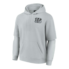 NFL Cincinnati Bengals Unisex Sleek Elements Pullover Hoodie