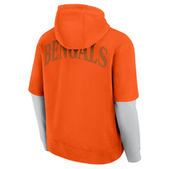 NFL Cincinnati Bengals Unisex Sleek Elements Pullover Hoodie