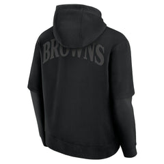 NFL Cleveland Browns Unisex Sleek Elements Pullover Hoodie