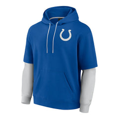 NFL Indianapolis Colts Unisex Sleek Elements Pullover Hoodie